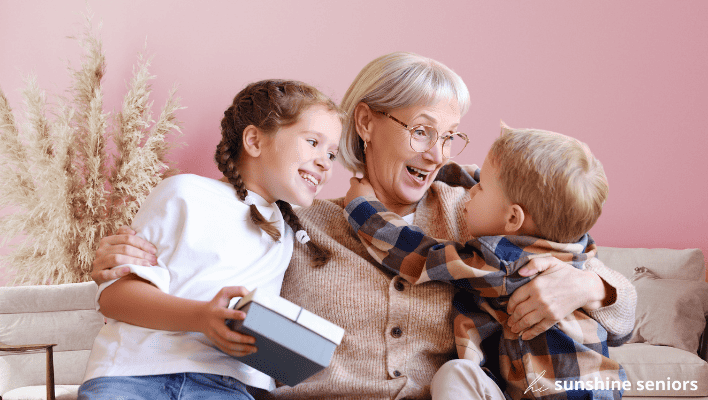 How often does the average grandparent see their grandkids